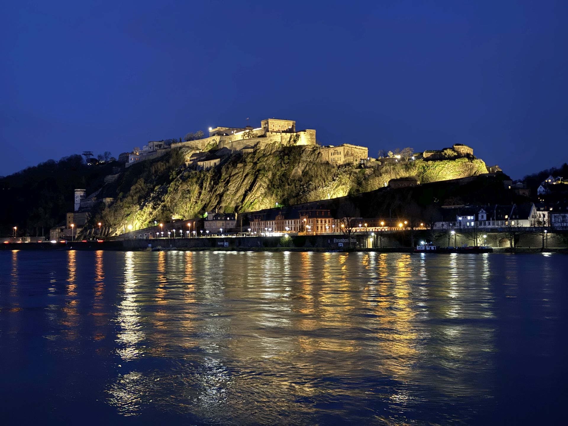 Blick auf Koblenz